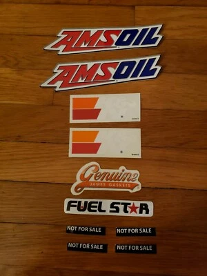 Fuel Star K&N 空气过滤器贴纸 不出售 贴纸 赛车 贴纸包 全新 — 第 1/4 张图片