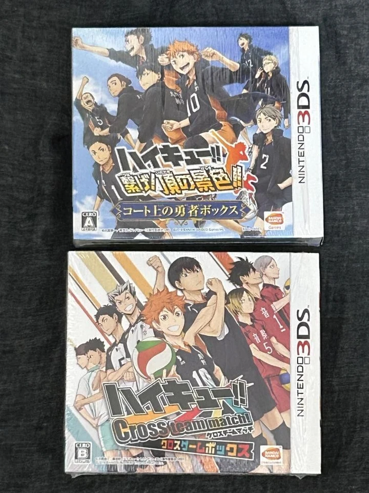 DS102　3DS Haikyu!! Tsunage! Itadaki no Keshiki & Cross team Match Limited 2Games - Image 1 of 1