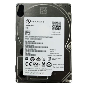 5TB Seagate BarraCuda ST5000LM000 2,5 " Disque Dur SATA-3 Internal 128MB - Photo 1/2