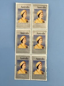 AUSTRALIAN STAMPS QUEEN ELIZABETH ll SILVER JUBILEE 1977 -6 pcs ππ» - Picture 1 of 4