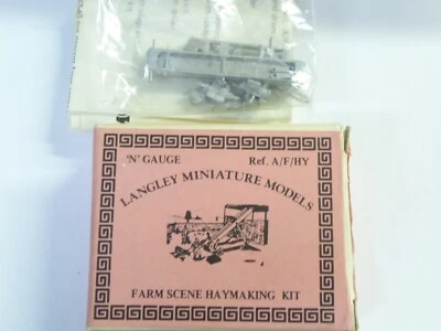 Langley, Lesney N Kit Metallo Agricoltura Azienda Agricola Scene Haymaking Kit - Immagine 1 di 4