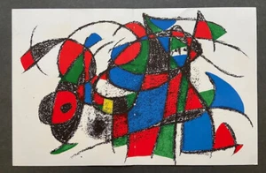 Joan Miró Litografía Original "De: Der Lithograph II" - Imagen 1 de 8
