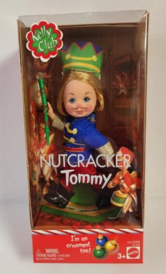2003 Kelly Club Nutcracker Tommy Doll Ornament B1348 4" Tall Mattel New - Image 1 of 4