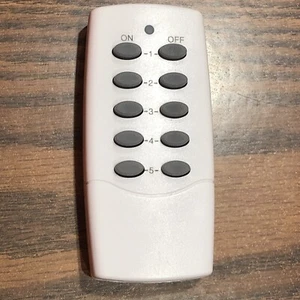 BN-LINK Wireless Remote Control Outlet Switch w/Fresh Battery - BNR-U145Y - Picture 1 of 3