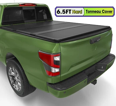 Жесткий тройной чехол для кузова грузового автомобиля Toyota Tundra 2014-2021 годов выпуска 6,5 футов - Изображение 1 из 4