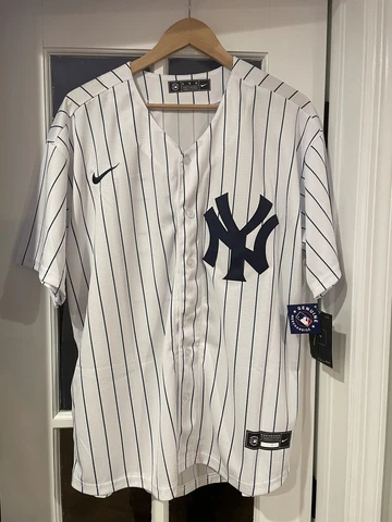 New York Yankees Aaron Judge #99 Jersey Pinstripes - Mens XL - NWT Cover