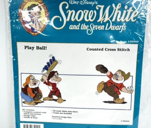 NEU Walt Disney Schneewittchen sieben Zwerge Kreuzstich SPIELBALL Nr 35040 - Bild 1 von 9