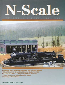 N-SCALE 11-12/98 SNOW SCENE, TRAIN SETS, L&N SOUTHWIND, TITANIC, NTRAK MODULE - Picture 1 of 2