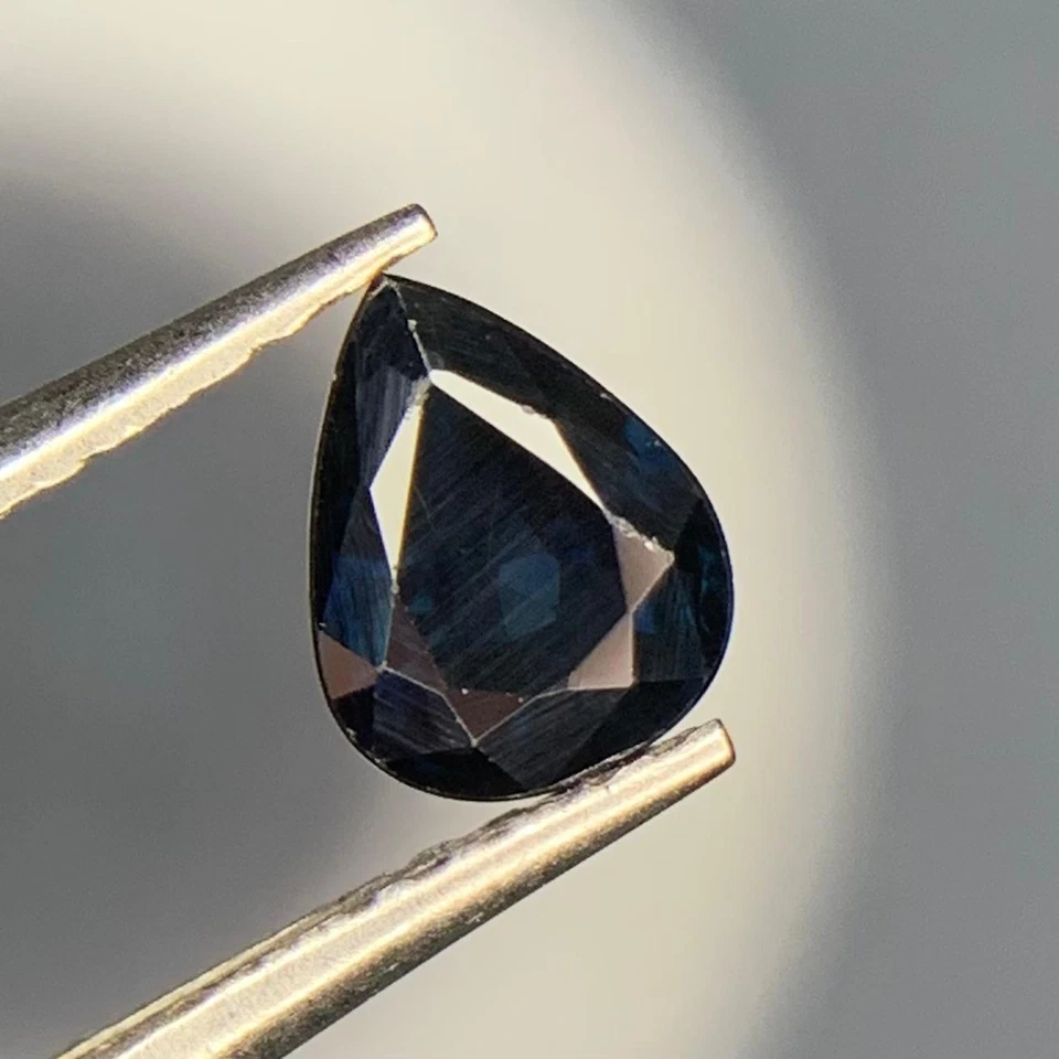 Impresionante 0,76 quilates natural bicolor zafiro Madacascar corte superior EBS29 Foto 1 de 1