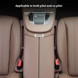 Organizador interior creativo para automóvil | Relleno de espacio de asiento, tira antifugas y caja de almacenamiento - Imagen 1 de 10