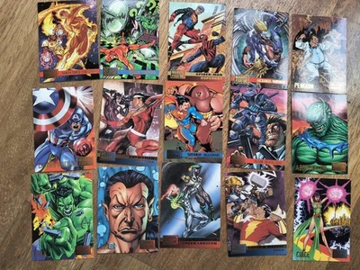 DC versus Marvel Comics trading Card by SkyBox 1995 DC vs MCU - Image 1 of 4