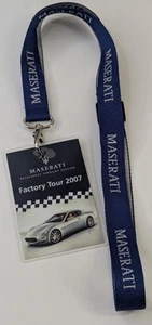 Maserati Factory Tour Official Lanyard 2007 - Bild 1 von 10