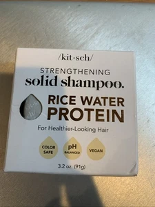 kit-sch REISWASSER PROTEIN stärkender fester SHAMPOO-Riegel 2,7 Unzen Box ist Kratzer - Bild 1 von 2