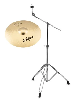 Schönes Zildjian ZP16C Planet Z 16" Crash Becken Set inkl. Galgenbeckenständer