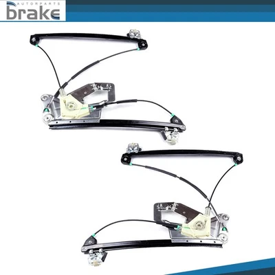 Regulador de ventana delantero izquierdo+derecho sin motor para BMW 528i 530i 540i M5 1997-2003 Foto 1 de 4