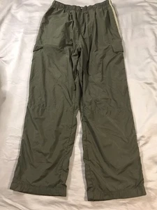 Utility Cargo Pants Mens Large Green Mesh Lined - Picture 1 of 11