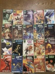 Vintage 20 Heroes DEL ESPACIO (Spanish Pulp Sci Fi) Pbs 1970’s-1980’s-P - Picture 1 of 13
