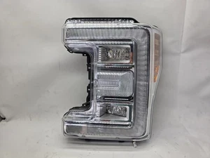 2017 18 19 FORD F-250 350 SUPER DUTY LEFT DRIVER HEADLIGHT FULL LED LAMP OEM - Picture 1 of 12