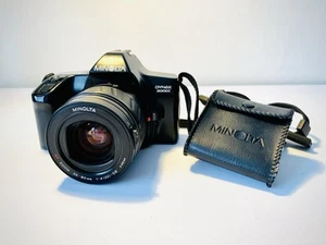 Minolta Dynax 3000i 35mm Film SLR Camera & 28-80mm Zoom Lens -Mint & Working - Picture 1 of 11