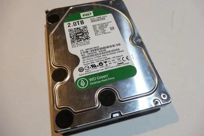 Western Digital WD Caviar Green 2TB Sata WD20EZRX HDD 3,5" intern *20 - Bild 1 von 4