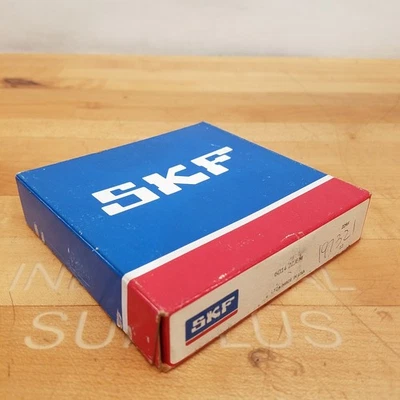 SKF 6014 2ZJEM Deep Groove Ball Bearing, 70mm Bore, 20mm Width, 110mm OD - NEW