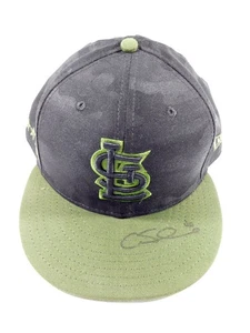 Chasen Shreve St. Louis Cardinals SIGNED 59FIFTY New Era CAMO Ball Cap COA - Picture 1 of 5
