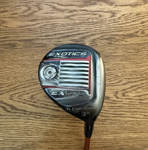 Tour Edge Exotics EX10 Beta Ti Cup-Face 3 Wood 15 Deg Regular Flex RH B171605Z - Picture 1 of 6