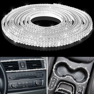 Kingdder Bling Car Trim Self Adhesive Bling Car Interior Exterior Decorations... - Picture 1 of 6