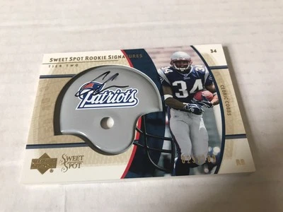 2004 UD Sweet Spot Rookie Auto #260 Cedric COBBS #/100 NEW ENGLAND PATRIOTS - Image 1 of 2