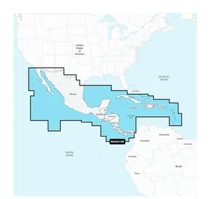 Garmin Navionics Plus Central America and Caribbean Mapping 010-C1451-20