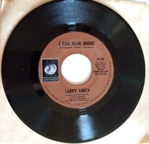 PROMO 45 !!! Larry Lurex ~ I can hear music ~ Freddie Mercury Pre Queen / Anthem - Bild 1 von 1