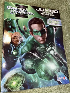 GREEN LANTERN COLORING AND ACTIVITY BOOK BENDON PUBLISHING 2011 SOFTCOVER BOOK - Picture 1 of 11