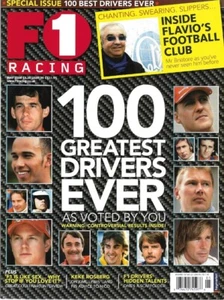 F1 RACING 2008 MAY - GREATEST DRIVERS, KIMI VS LEWIS,AUDI R8 ON ICE,RON DENNIS - Imagen 1 de 1