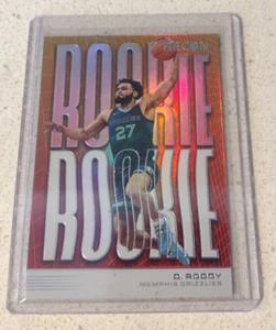 2022-23 Panini Recon David Roddy Rookie Rookie Insert #9 Grizzlies RC - Bild 1 von 2