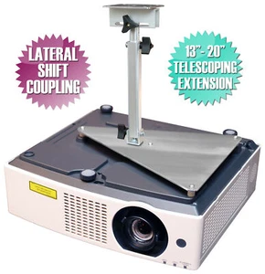 Supporto da soffitto proiettore per Panasonic PT-VMW50 VMW50U VMW60 VMZ40 VMZ40U VMZ50 - Foto 1 di 1