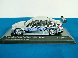 MINICHAMPS 403083796 - MERCEDES-BENZ CLASSE C DTM STREET - LONDRA TOY FAIR 2008 - Foto 1 di 12