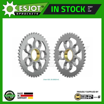 Sprocket Rear 525-42T Steel for DUCATI 796 Monster non ABS 2011 2012 Foto 1 de 2
