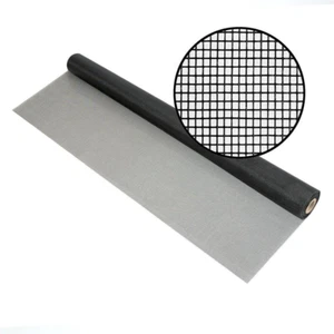 Fiberglass Insect Screen Mesh Roll for Patio & More - 18 in X 100 Ft, Charcoal - - Picture 1 of 6