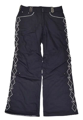 $1495 Polo Ralph Lauren RLX Hombres Western Ski Snowboard Pantalón Negro Grande Foto 1 de 4
