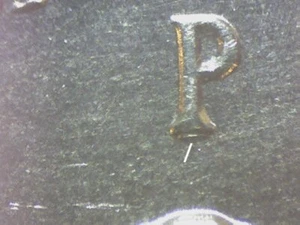 1942-P JEFFERSON NICKEL REPUNCHED MINTMARK P OVER P GEM KK4 - Picture 1 of 4
