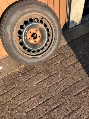 1xkomplette Reserverad Ersatzrad+Felge 205/60R16 96H für Audi A4 von 2007-2015 - Bild 1 von 4