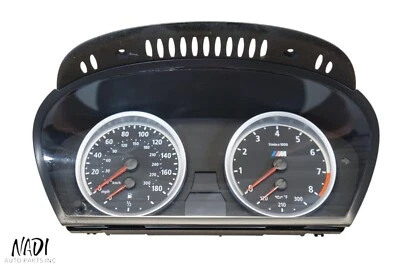 Painel de instrumentos velocímetro dianteiro 2010 - 2014 BMW E71 X6M S63 4.4L FABRICANTE DE EQUIPAMENTO ORIGINAL - Imagem 1 de 4