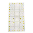 Acrylic Patchwork Cutting Ruler Quilting for Fabric Transparent Quilter