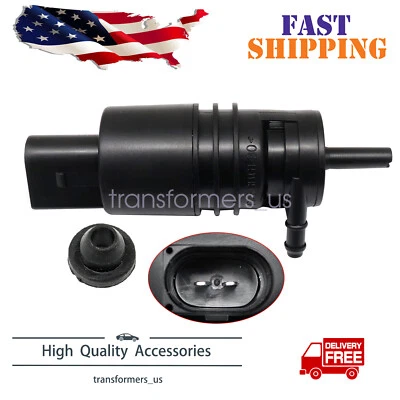 Bomba de lavado de parabrisas para Mercedes-Benz C280 E300 CLK500 Porsche Panamera Foto 1 de 4