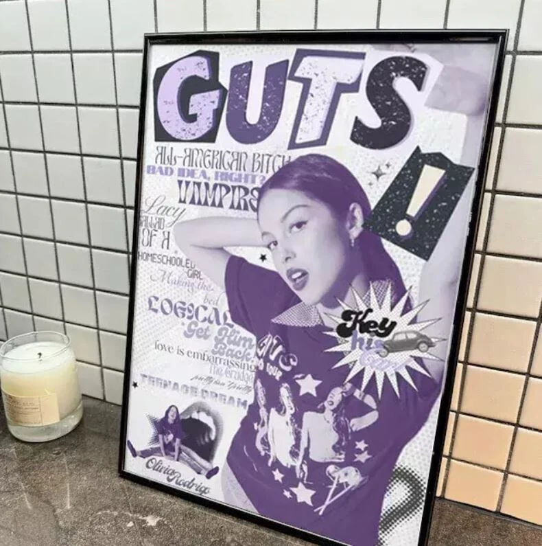Poster!! Olivia Rodrigo Guts World Tour 2024