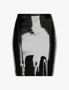 NEW Commando Faux Patent Leather Mini Skirt in black Size M #1741 - Picture 1 of 6