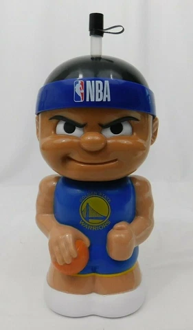 Golden State Warriors 16 OZ Character Cup Big Sip New Water Bottle Party Animal Cover
