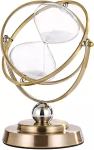 Hourglass Timer 60 Minutes Sand Timer: Antique Sand Clock 60 Minutes, Vintage Br - Picture 1 of 6