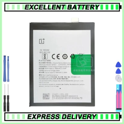 Batería de reemplazo para OnePlus 3 OnePlus Three A3000 A3003 BLP613 Free Express Foto 1 de 4