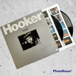 JOHN LEE HOOKER Black Snake FANTASY 2XLP gatefold sleeves 1977 24722 BLUES - Picture 1 of 10